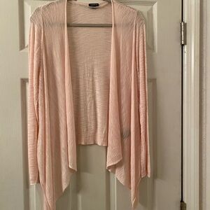 Torrid Soft Pink Open-Front Cardigan